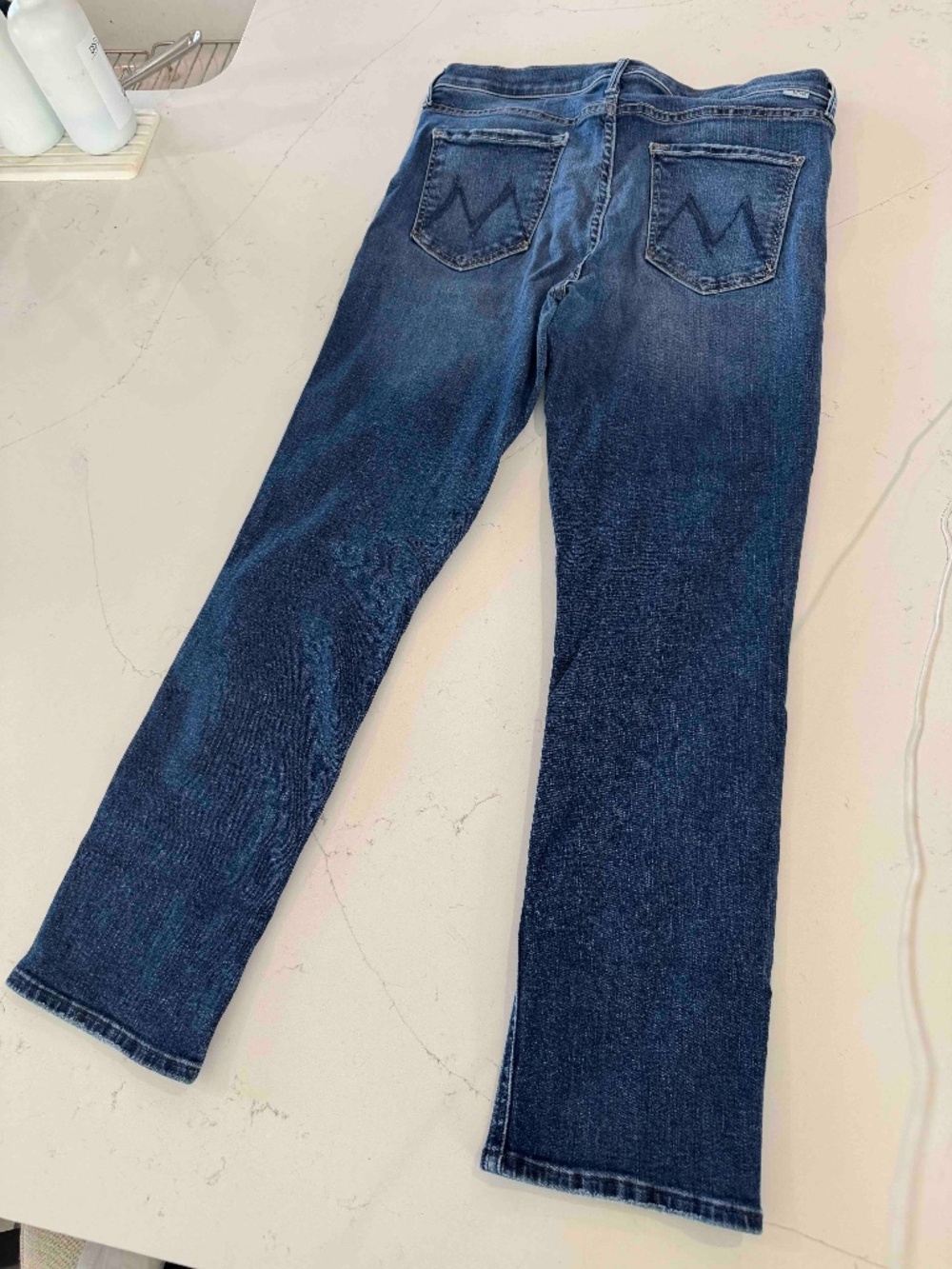 Mother ‘The Mid Rise Dazzle’ Ankle skinny - Picture 2 of 7